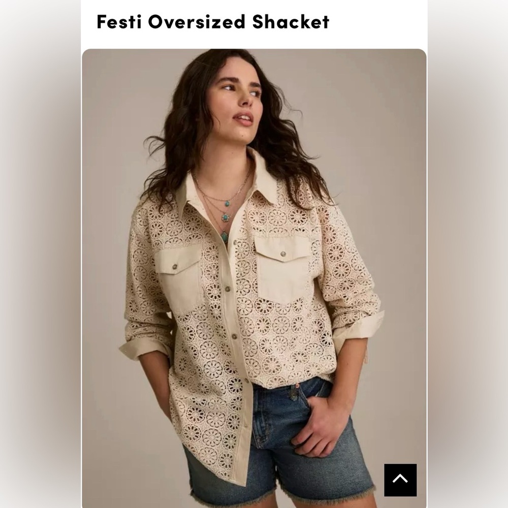 Torrid Festi Oversized Shacket